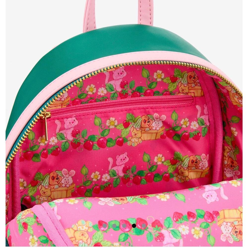 Loungefly Strawberry Shortcake Custard Embroidered Backpack - Picture 6 of 6